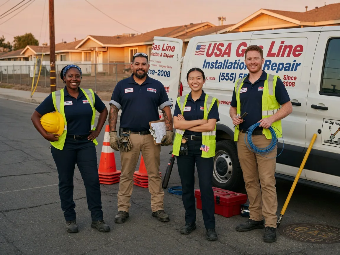 Gas Line Installation company in Indian, AK